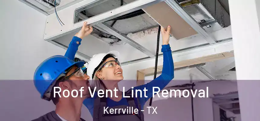  Roof Vent Lint Removal Kerrville - TX